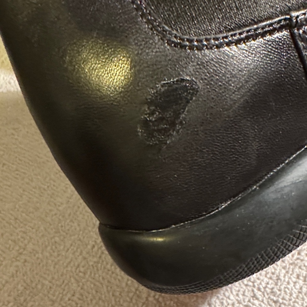 Prada Sleek Black Leather Ankle Boots - Picture 12 of 16